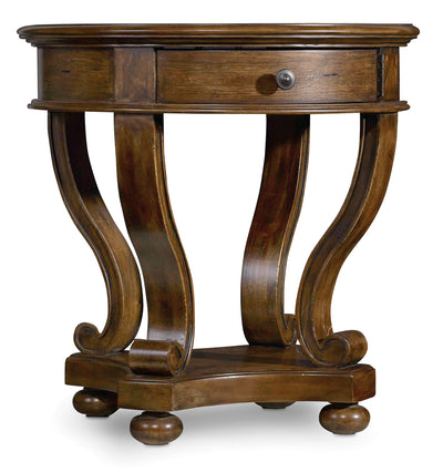 Round Accent End Table - Al Rugaib Furniture (4688788717664)