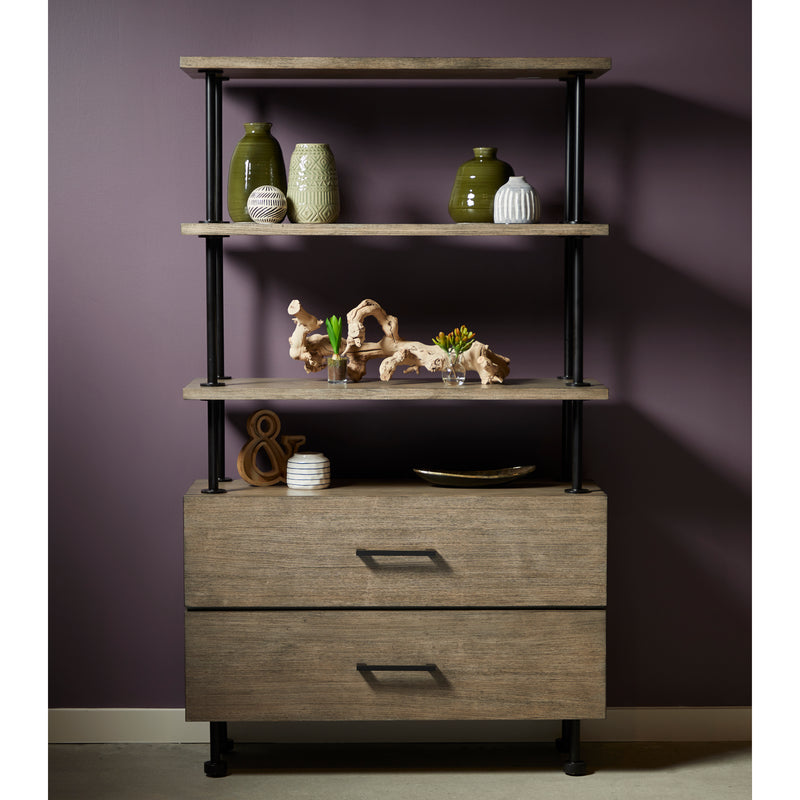 Industrial Two Drawer Etagere (6629783175264)