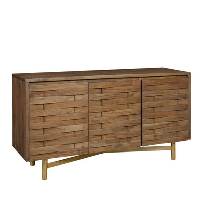 Woven Door Acacia Sideboard (6629778489440)