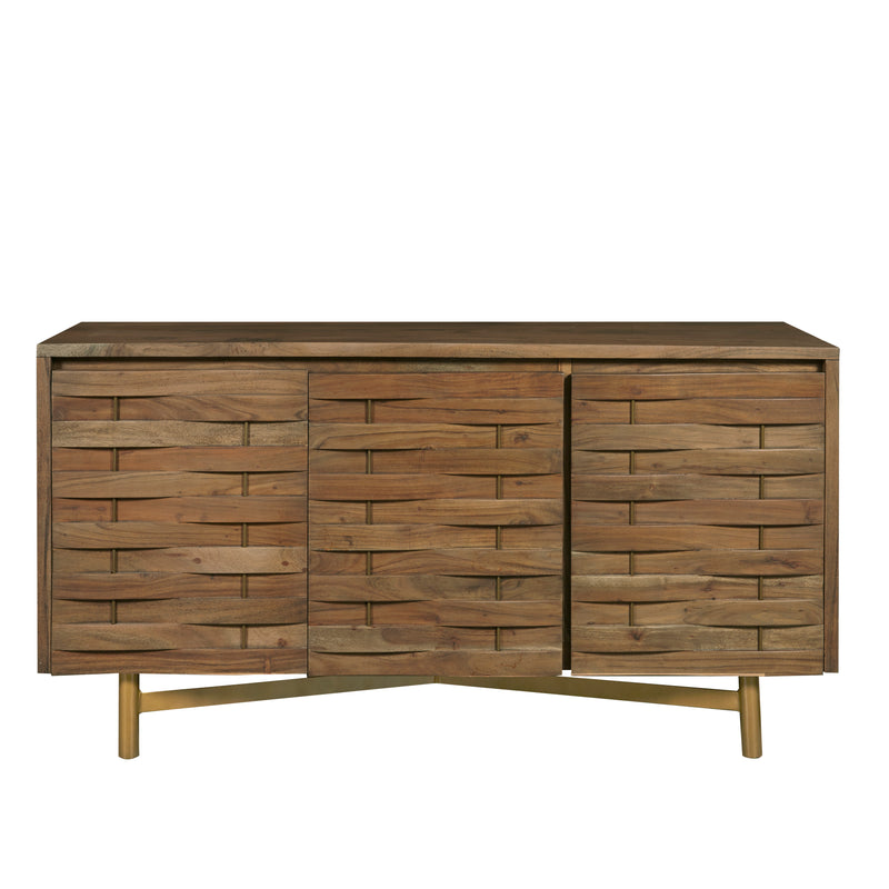 Woven Door Acacia Sideboard (6629778489440)