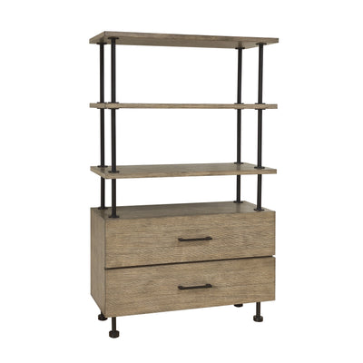 Industrial Two Drawer Etagere (6629783175264)